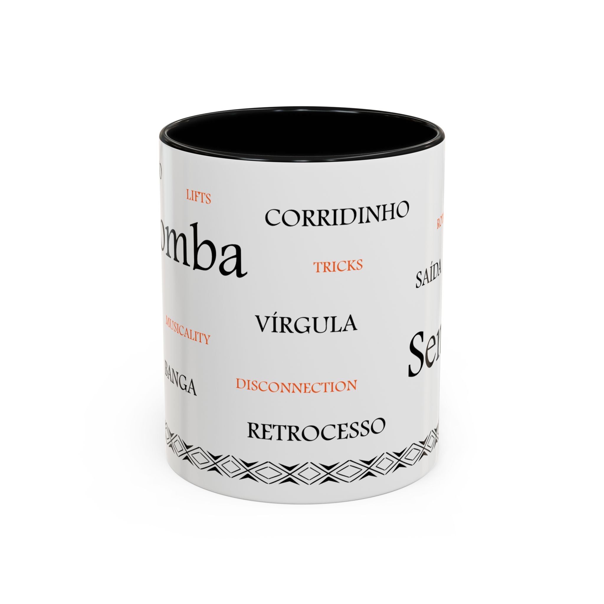 Kizomba Black Mug - Rhythm