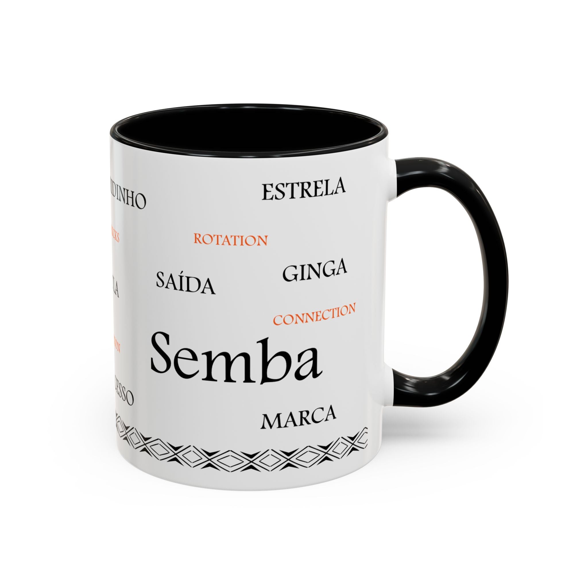 Kizomba Black Mug - Rhythm